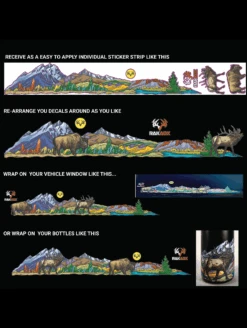 Rak Scape Sticker - Rocky Mtns