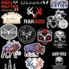 Hard Hat/Bottle Sticker 15 Pack Collection -RakAdx 30476