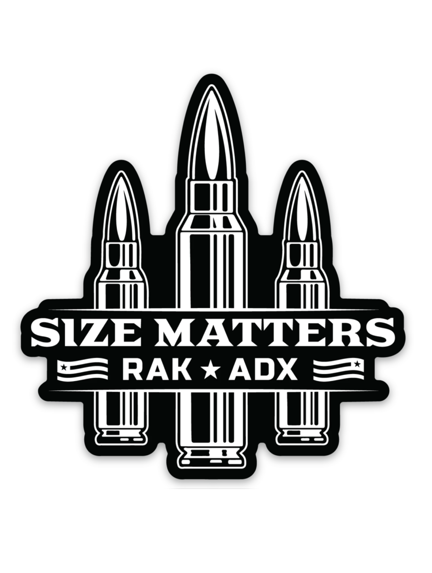 Size Matters Sticker 3 Size Matters Sticker