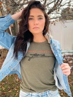 Womens RA Industries Rifle Tee -RakAdx 30E84F0F 291B 4816 A205 8F288D6F47B9