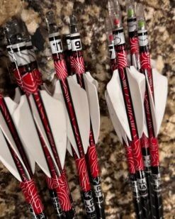 All Raks Matter Reflective Arrow Wraps - Packs Of 15