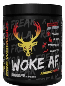 Woke AF - High Stimulant Pre-Workout -RakAdx 7905 WokeAF KoalaFreak AussieFruit.1677732727