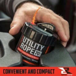 Rapid Rope Mini Canisters | Rope In A Can | 70 Feet | 1100 Lb Test | USA Made! -RakAdx 81ll dMtkML. AC SL1500