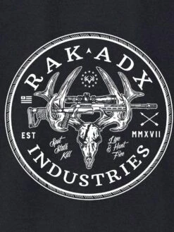 RA Industries Rifle Black Tee -RakAdx 9B928D22 08FF 471D B3A2 B6F67220C113