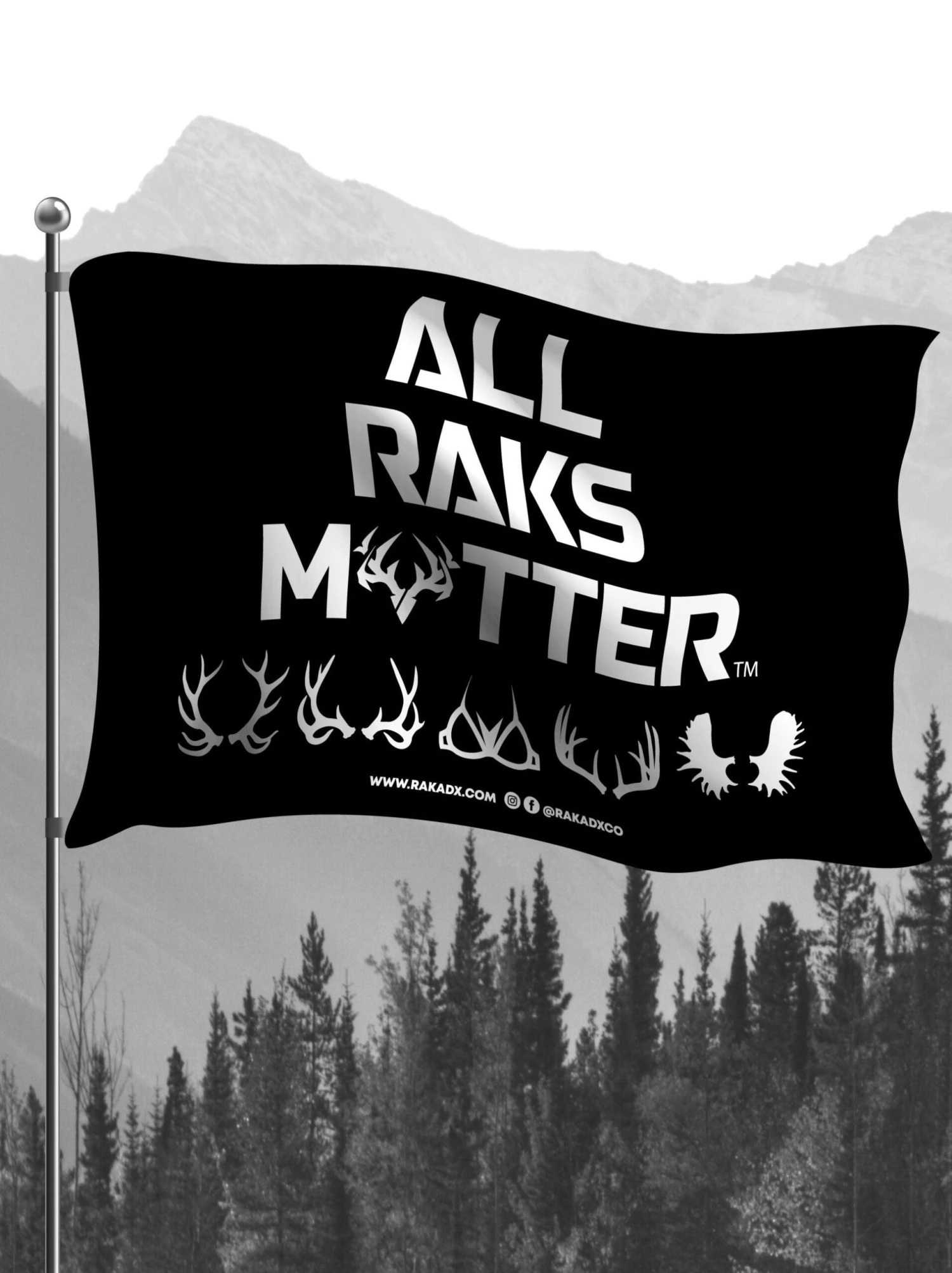 All Raks Matter β’ Flag - 2 Sizes 3 All Raks Matter β’ Flag - 2 Sizes