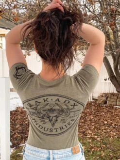 Womens RA Industries Rifle Tee -RakAdx C98D6C84 D702 4A2F A1B0 A2A9F101E60D