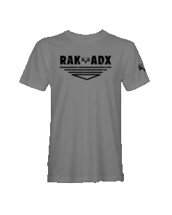 "Elk Ridge Twilight" Heathered Heavy Metal T-Shirt -RakAdx FRONT