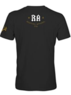 Back In Black Tee -RakAdx Feb 2024 rock back