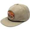 "Wilderness" Color Leather Patch Birch/Black Performance Rope Hat -RakAdx IMG 1037