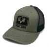 "Grit" Felt Block Olive/Black Snapback Hat 1 "Grit" Felt Block Olive/Black Snapback Hat -RakAdx IMG 1038 3