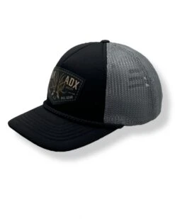 RakAdx 23 "Double Trouble"Black/Charcoal Low Profile Foamie Snapback
