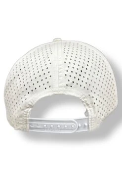 "UpWards Down" White 7 Panel Water Repellent FlatBill Snapback Trucker 9 "UpWards Down" White 7 Panel Water Repellent FlatBill Snapback Trucker -RakAdx IMG 2576