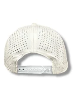 "UpWards Down" White 5 Panel Water Repellent Snapback Trucker 8 "UpWards Down" White 5 Panel Water Repellent Snapback Trucker -RakAdx IMG 2588