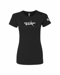 Ladies "DILFS - Damn I LOVE Finding Sheds" Black T-Shirt -RakAdx MOCK RAKADX FRONT c4b23612 170a 43e4 b0f1 05172c3702ac