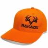 Blaze Orange Snapback Hat -RakAdx Orange Flex