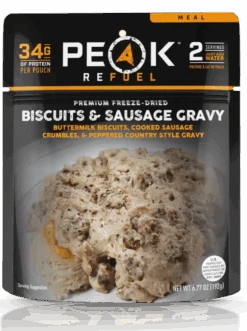 Peak Refuel Biscuits & Sausage Gravy