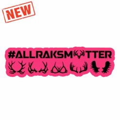 NEW - All Raks Matter ™ Bottle Sticker -RakAdx Pink Boobies Bottle Sticker