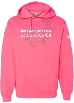 All Raks Matter ™ Neon Pink Boobies Hoodie