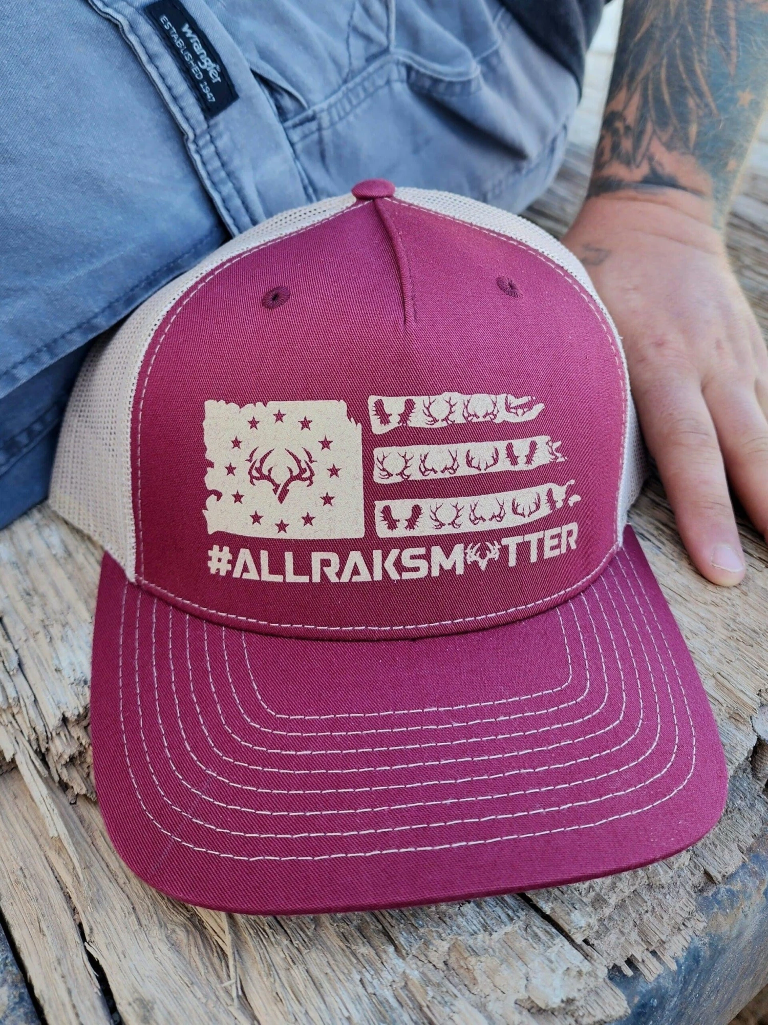 All Raks Matter ™Snapback Hat - Clearance 5 All Raks Matter ™Snapback Hat - Clearance - Image 3