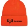 Blaze Orange Fold Over Beanie 2 Blaze Orange Fold Over Beanie -RakAdx blaze orange fold over beanie headwear rakadx osfm 3