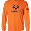 Blaze Orange Long Sleeve Tee 1 Blaze Orange Long Sleeve Tee -RakAdx blaze orange long sleeve tee seasonal wear rakadx 3