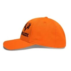 Blaze Orange Snapback Hat -RakAdx blaze orange snapback hat headwear rakadx osfm 4