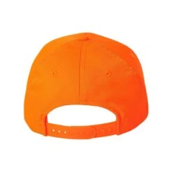 Blaze Orange Snapback Hat -RakAdx blaze orange snapback hat headwear rakadx osfm 5