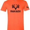 Blaze Orange Soft Tee 1 Blaze Orange Soft Tee -RakAdx blaze orange soft tee shirt rakadx