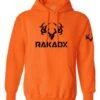 Blaze Orange Uni-Sex Hoodie -RakAdx blaze orange uni sex hoodie seasonal wear rakadx 3