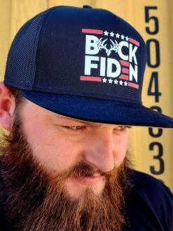Buck Fiden ™Flat Bill -RakAdx buck fiden tm flat bill headwear rakadx osfm 2