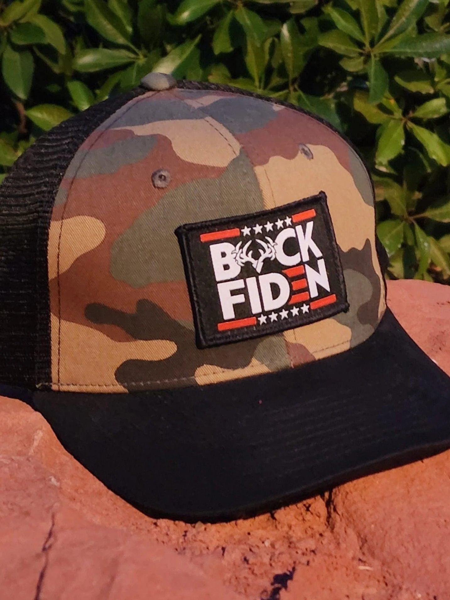 Buck Fiden ™Woody Camo Trucker 6 Buck Fiden ™Woody Camo Trucker - Image 4