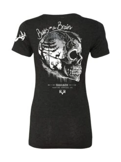 Womens Bucks On The Brain Tee Shirt - Clearance 7 Womens Bucks On The Brain Tee Shirt - Clearance -RakAdx bucks on the brain ladies back
