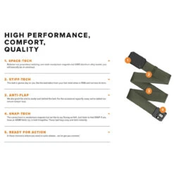 Daggers Up Topo Groove Life ™ Stretch Belt -RakAdx daggers up topo groove life tm stretch belt gear rakadx 10