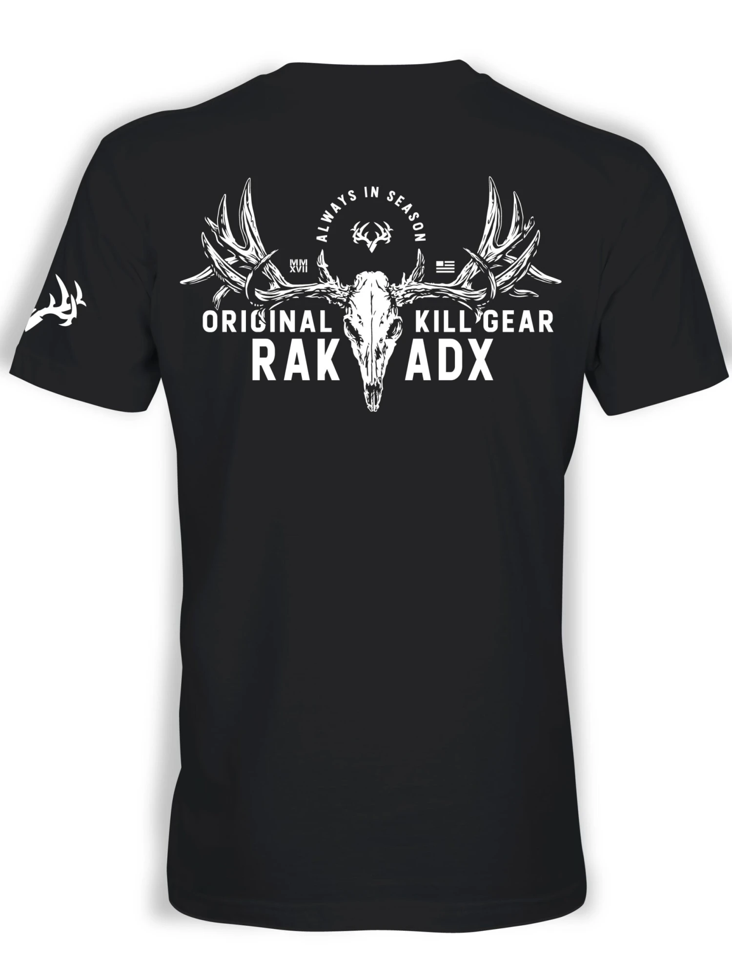 "Rustic Rack" Black CVC T-Shirt 4 "Rustic Rack" Black CVC T-Shirt - Image 2