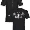 "Rustic Rack" Black CVC T-Shirt -RakAdx dec 2024 both
