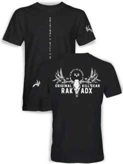 RakAdx 38 "Rustic Rack" Black CVC T-Shirt