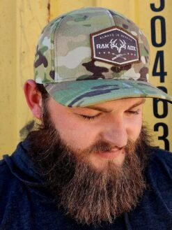 Dedicated Hunter Flex Hat | MultiCam Green -RakAdx dedicated hunter flex hat multicam green headwear rakadx