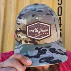 Dedicated Hunter Flex Hat | MultiCam Green -RakAdx dedicated hunter flex hat multicam green headwear rakadx 4