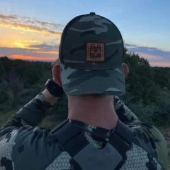 Delta Camo Leather Patch Trucker Hat 14 Delta Camo Leather Patch Trucker Hat -RakAdx delta camo leather patch trucker hat headwear rakadx osfm 3