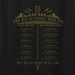 Down With The Thickness Tee 12 Down With The Thickness Tee -RakAdx down with the thickness tee shirt rakadx 5