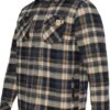 Dutton Quilted Flannel Shirt Jacket -RakAdx dutton quilted flannel shirt jacket seasonal wear rakadx khaki plaid small 4
