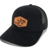 Elk Tipping Team Leather Patch Trucker Hat -RakAdx elk tipping team leather patch trucker hat elk assassins elk assassins