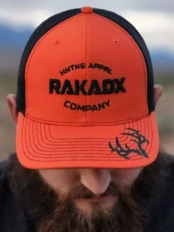 Hunter Trucker Hat -RakAdx hunter trucker hat headwear rakadx osfm