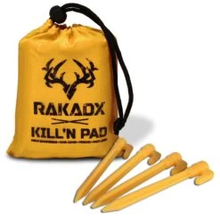 Kill 'N Pad - Field Quartering Ground Cover W/Stakes 19 Kill 'N Pad - Field Quartering Ground Cover W/Stakes -RakAdx kill n pad field quartering ground cover wstakes gear rakadx yellow 6