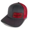 Crafted Leather Snapback Trucker - Clearance -RakAdx laser craft patch front side