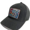 Muley Divine Color Leather Patch Flexfit 2 Muley Divine Color Leather Patch Flexfit -RakAdx muley divine hat front side