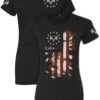 Womens Patriot Tee -RakAdx new patriotic 2024 ladies both