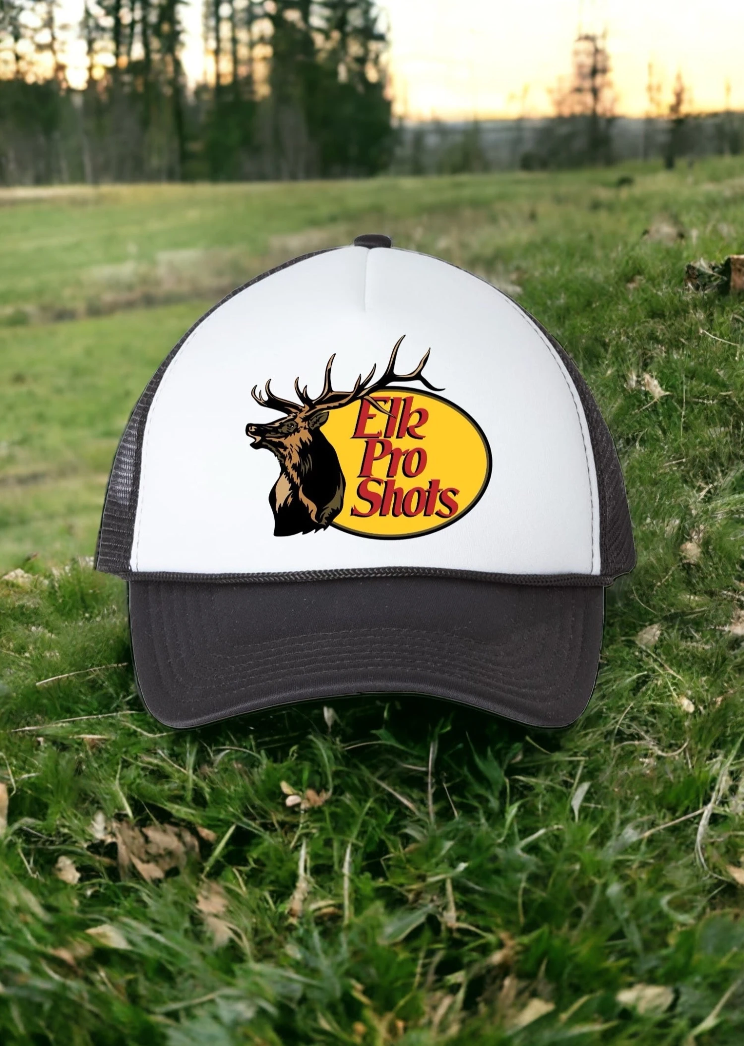 Elk Assassins - Elk Pro Shots White Foam Black Back Snapback Hat 3 Elk Assassins - Elk Pro Shots White Foam Black Back Snapback Hat
