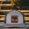 BackCountry Bull Wrangler Leather Patch Trucker Hat -RakAdx no change2