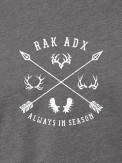 Old Skull RakAdx Tee -RakAdx old skull back design
